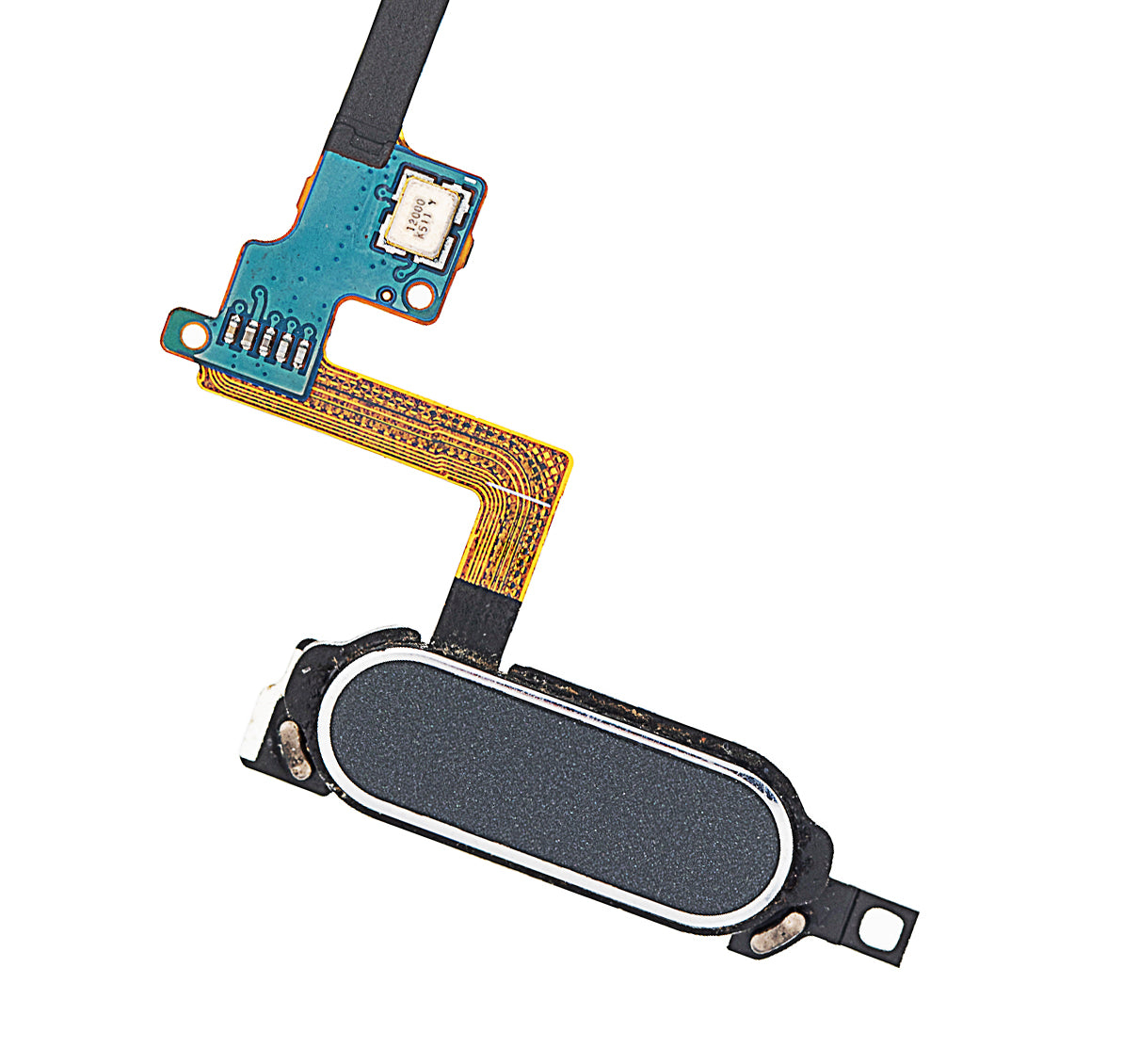Home Button With Flex For Samsung Galaxy Note 4 (Black)