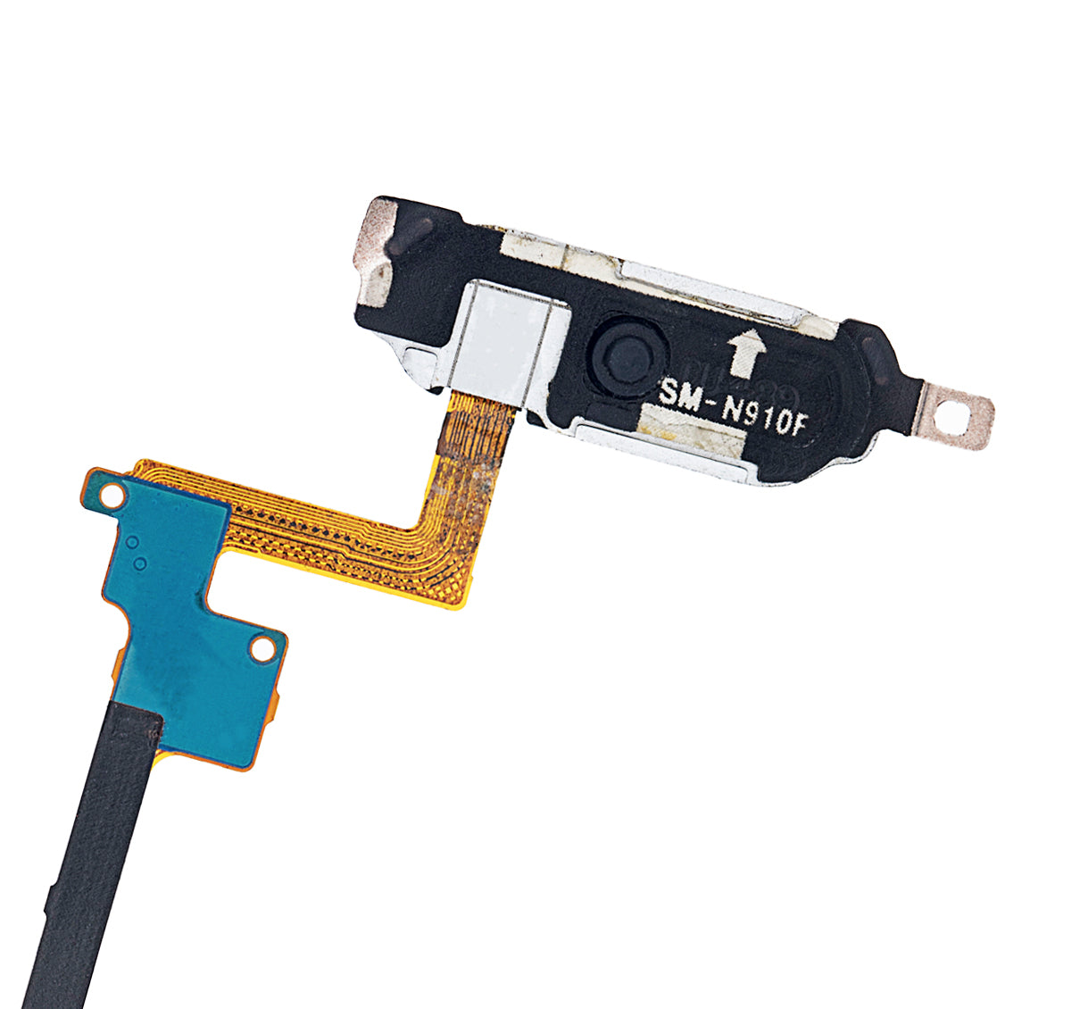 Home Button With Flex For Samsung Galaxy Note 4 (Gold)