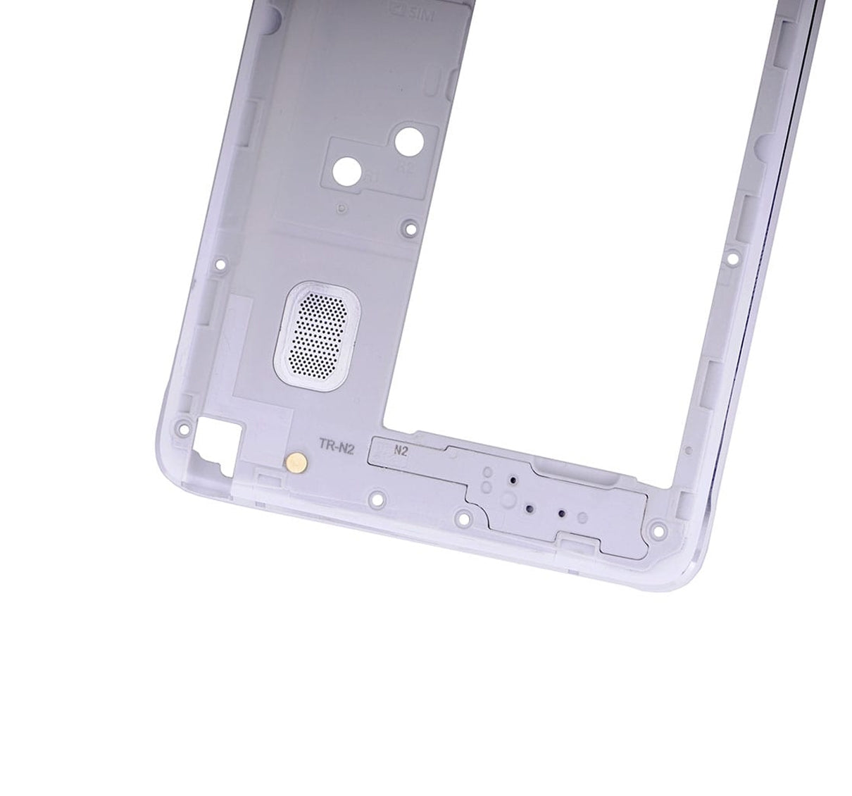 Mid-Frame Housing For Samsung Galaxy Note 4 (With Small Parts) (White)