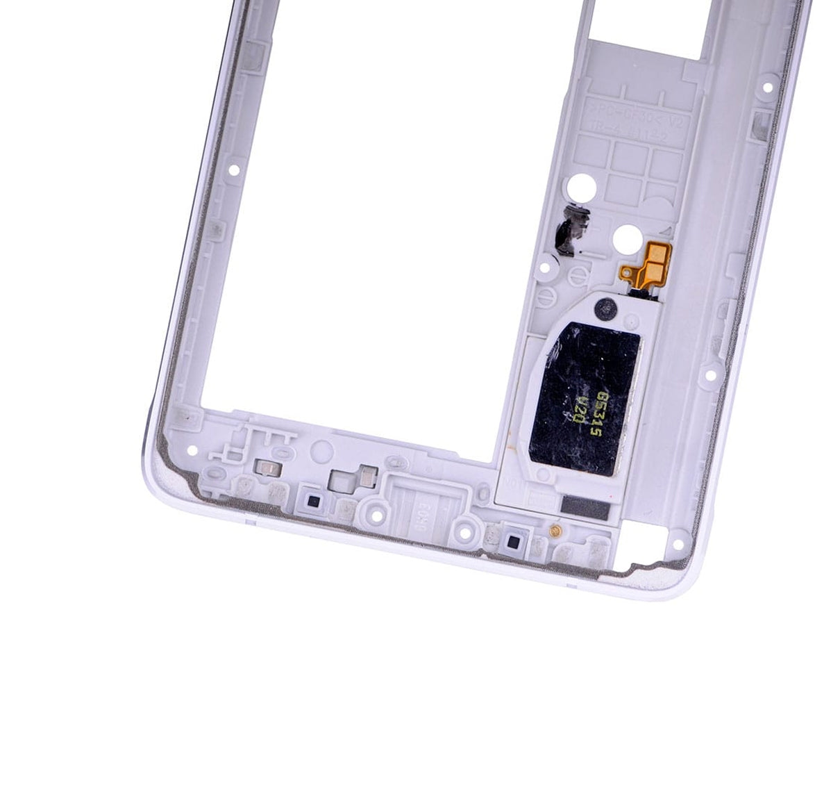 Mid-Frame Housing For Samsung Galaxy Note 4 (With Small Parts) (White)