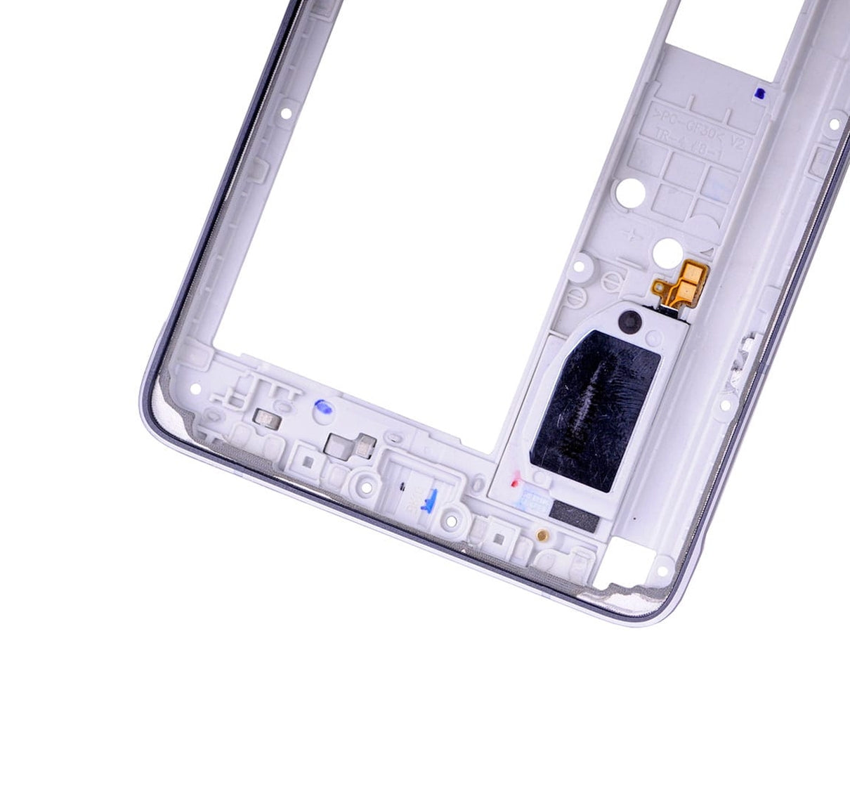 Mid-Frame Housing For Samsung Galaxy Note 4 (With Small Parts) (Black)