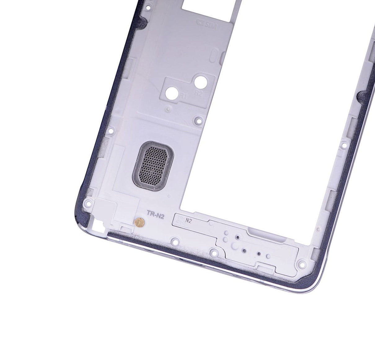 Mid-Frame Housing For Samsung Galaxy Note 4 (With Small Parts) (Black)