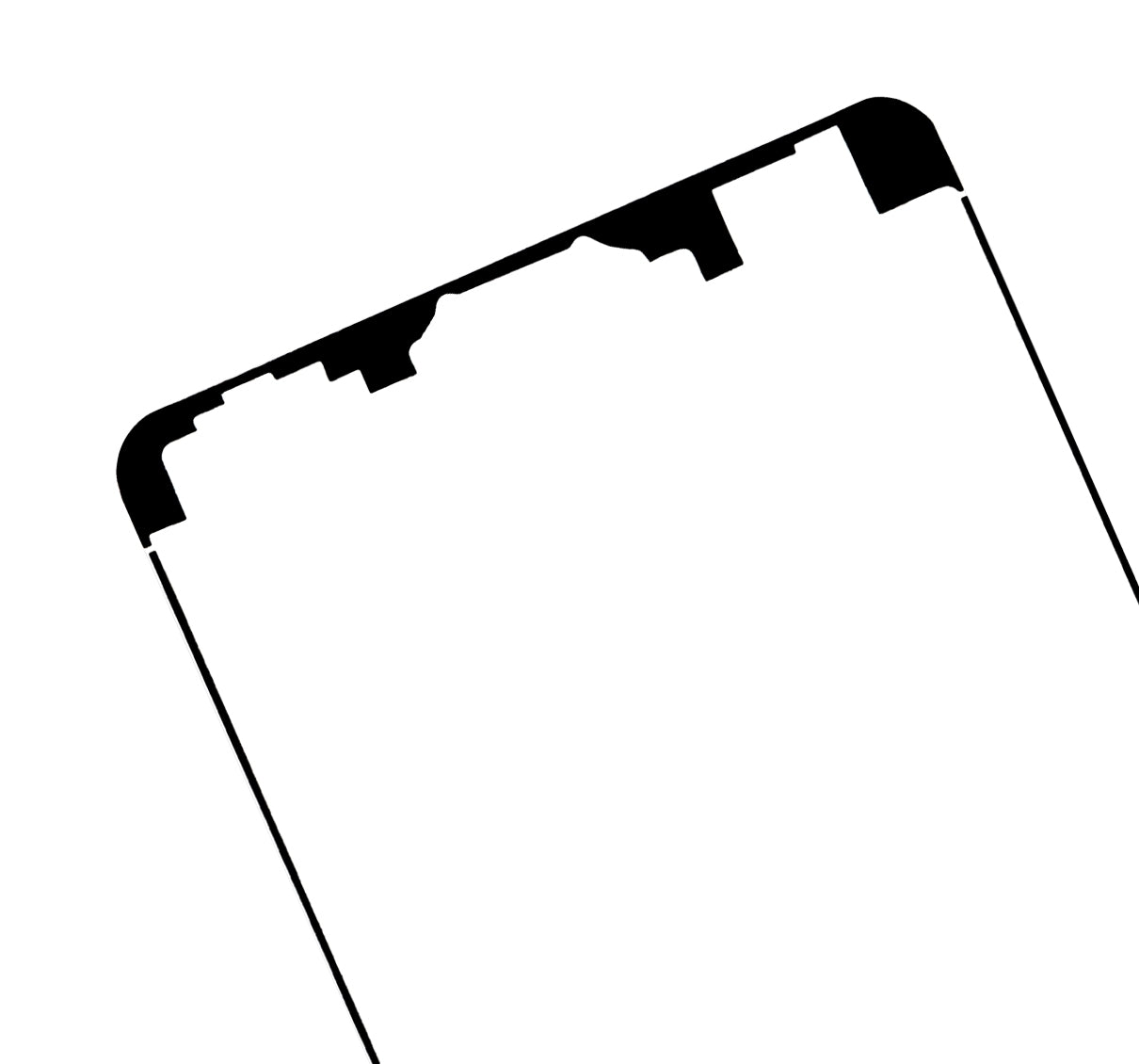 LCD Adhesive Tape For Samsung Galaxy Note 4