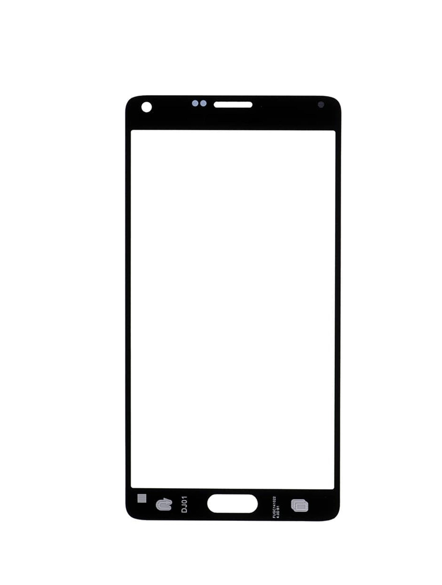 Front Glass For Samsung Galaxy Note 4 (Black)