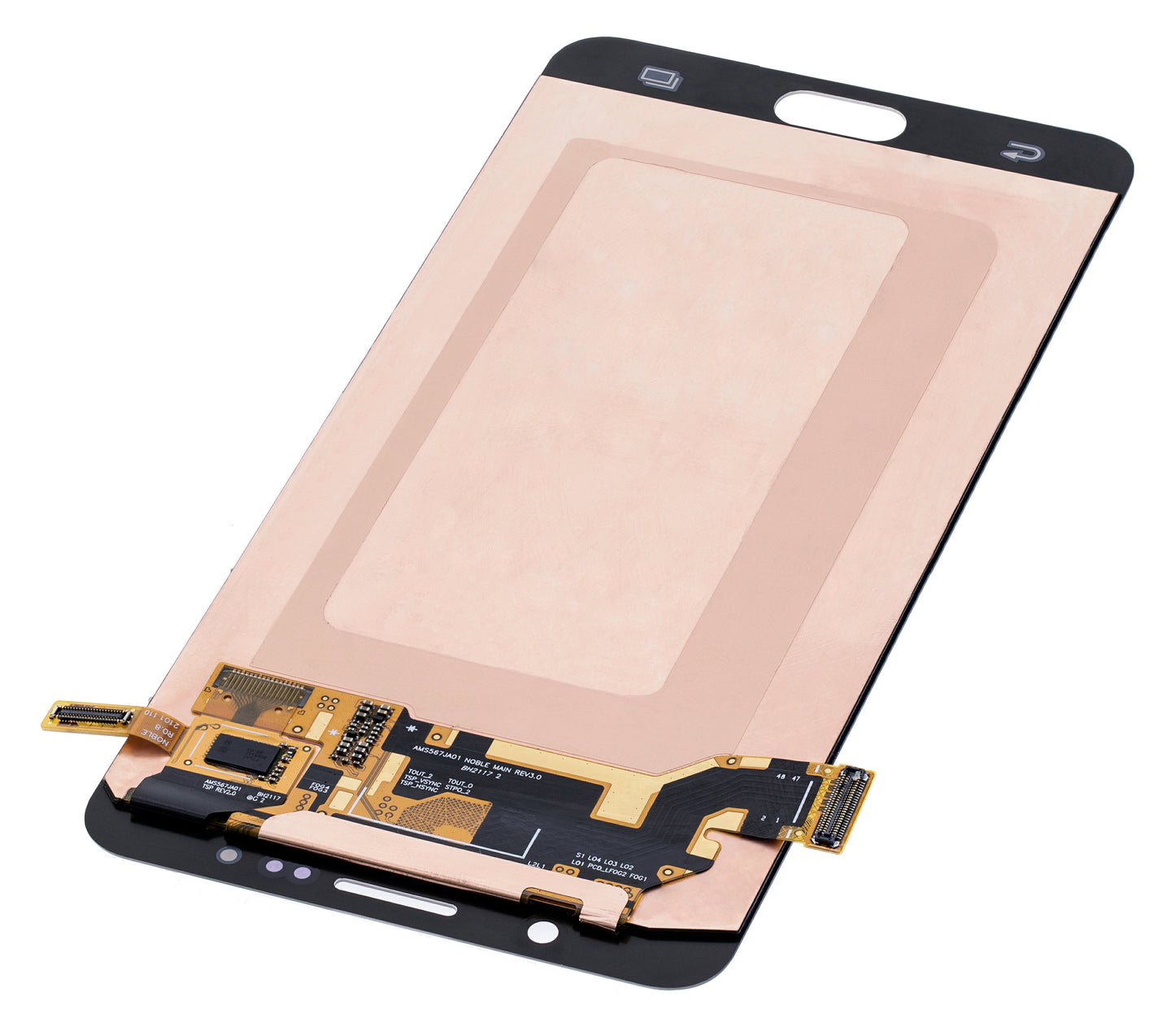 OLED Assembly Without Frame For Samsung Galaxy Note 5 (Service Pack) (Gold Platinum)