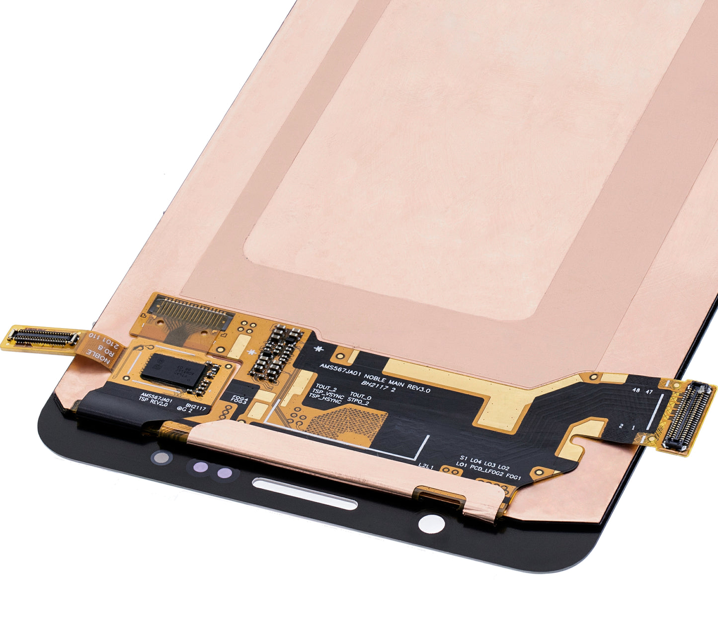 OLED Assembly Without Frame For Samsung Galaxy Note 5 (Service Pack) (Gold Platinum)