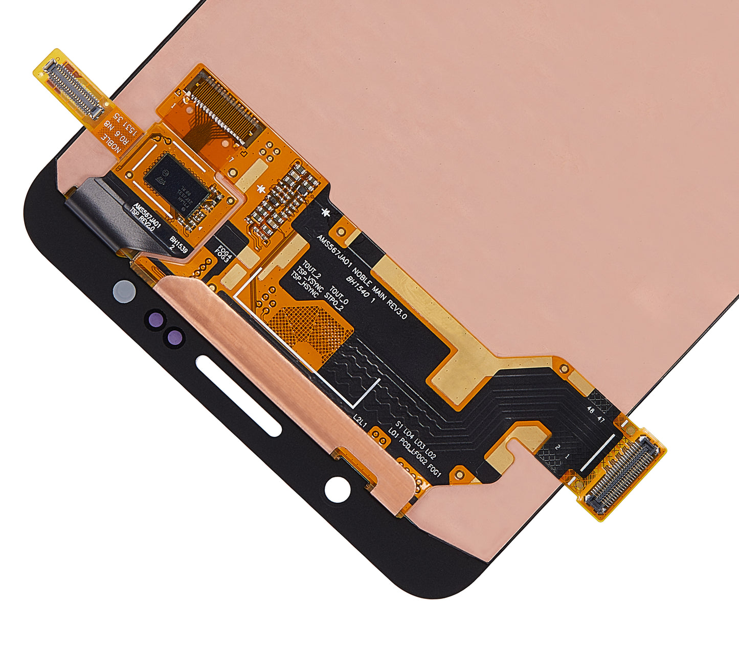 OLED Assembly Without Frame For Samsung Galaxy Note 5 (Refurbished) (Black Sapphire)