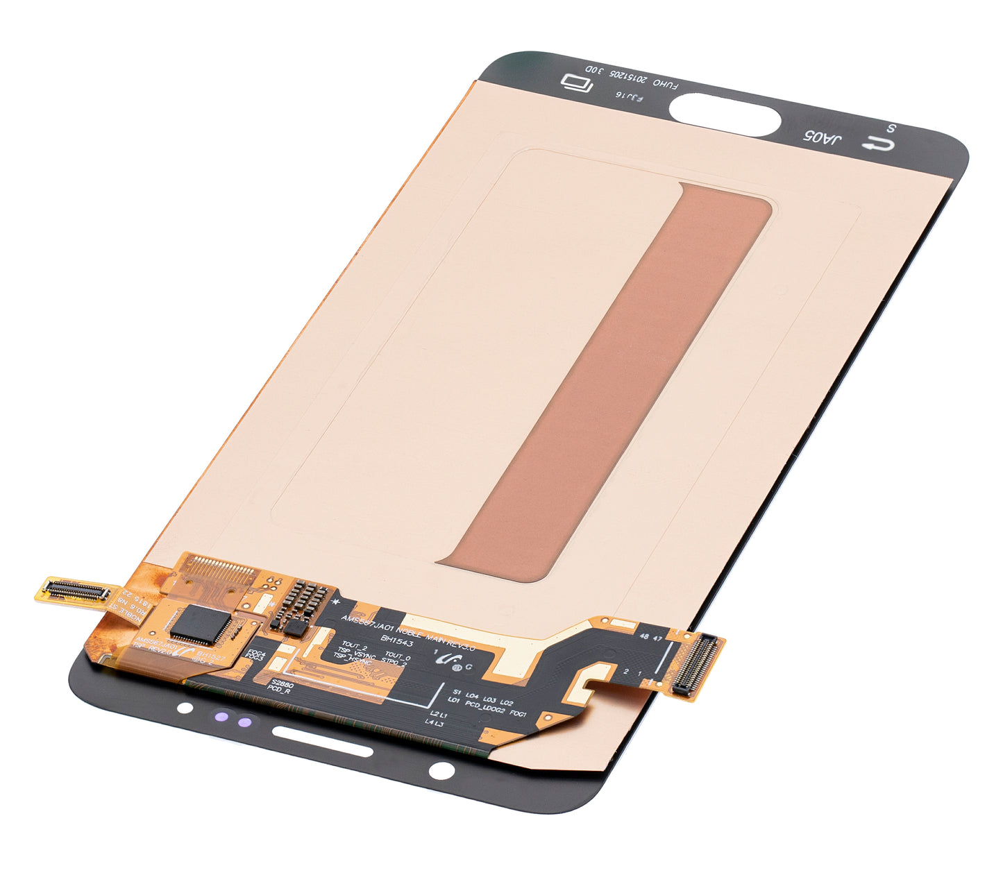 OLED Assembly Without Frame For Samsung Galaxy Note 5 (Refurbished) (White Pearl)