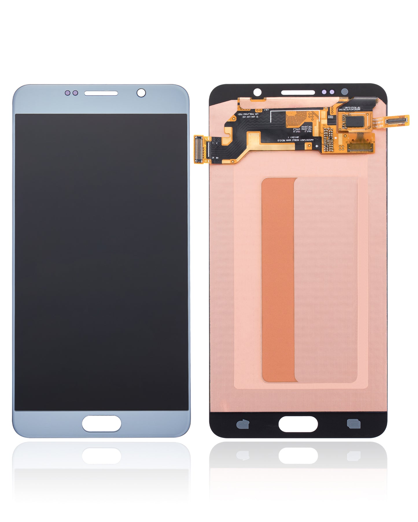 OLED Assembly Without Frame For Samsung Galaxy Note 5 (Refurbished) (Silver Titan)