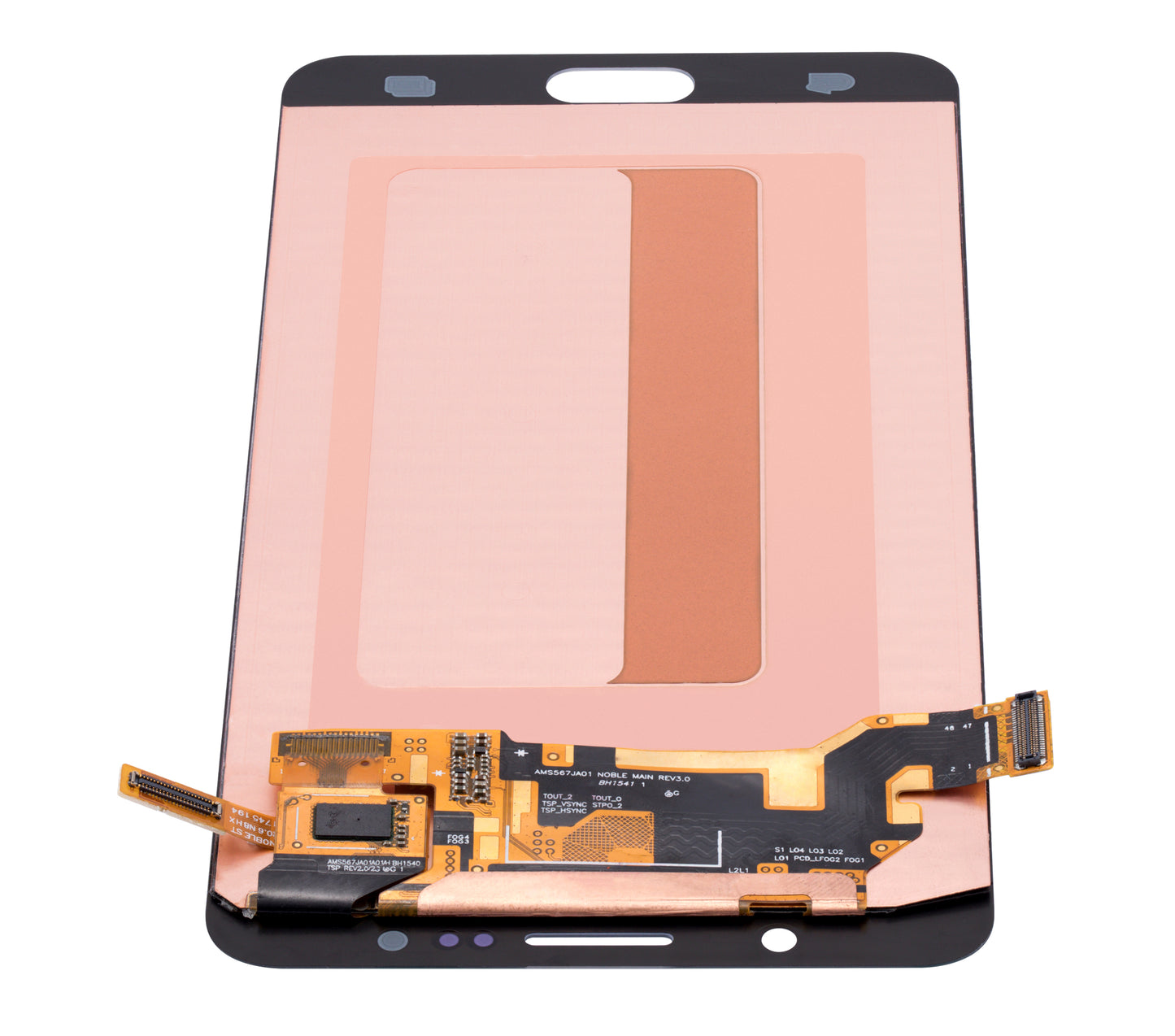 OLED Assembly Without Frame For Samsung Galaxy Note 5 (Refurbished) (Silver Titan)