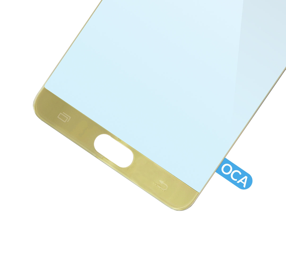 Front Glass With OCA Pre-Installed For Samsung Galaxy Note 5 (Gold)