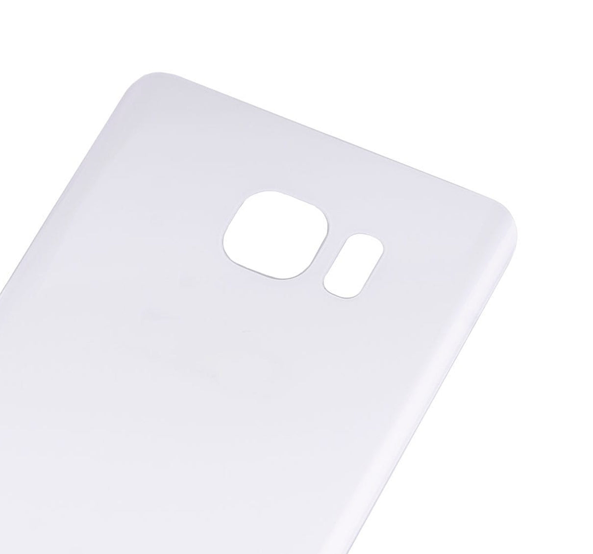 Back Cover Glass For Samsung Galaxy Note 5 (No Logo) (Aftermarket Plus) (White Pearl)