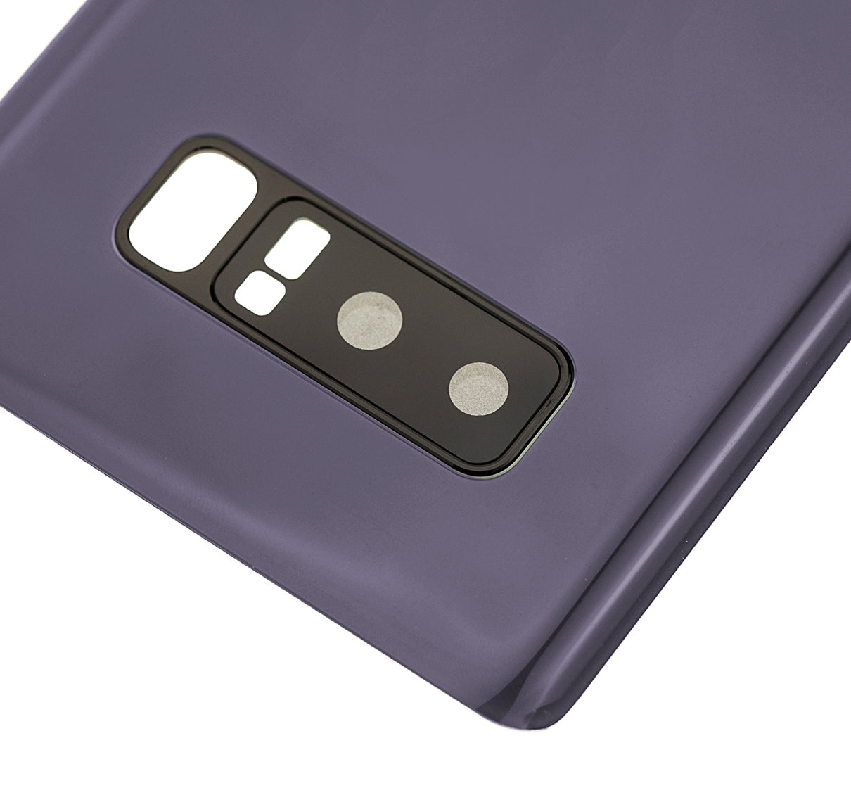 Back Cover Glass With Camera Lens For Samsung Galaxy Note 8 (Service Pack) (Orchid Gray)