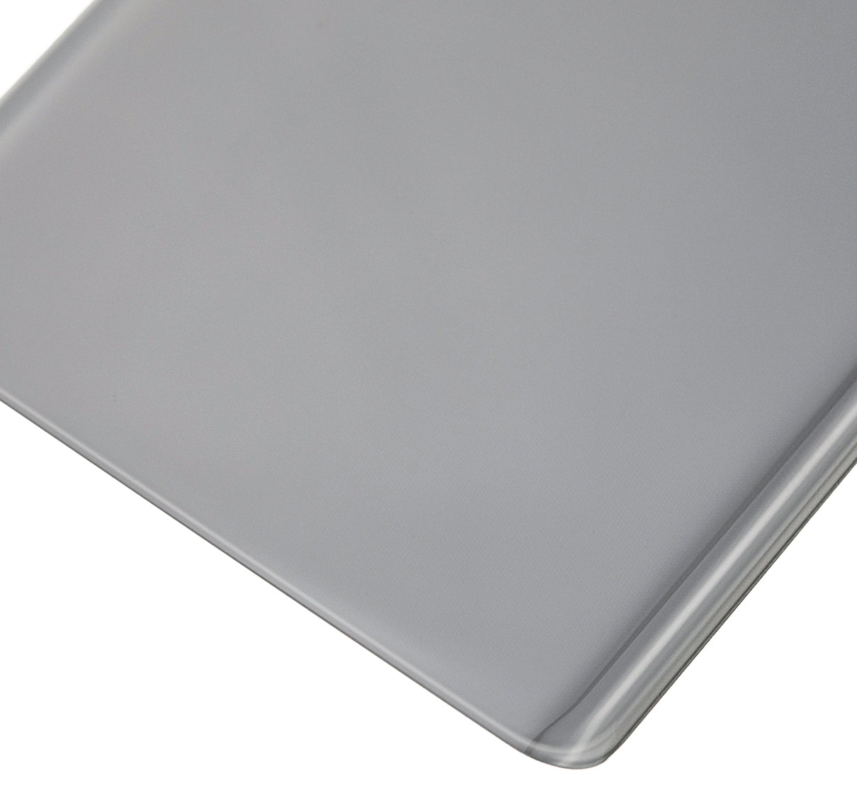 Back Cover Glass With Camera Lens For Samsung Galaxy Note 8 (No Logo) (Aftermarket Plus) (Silver)