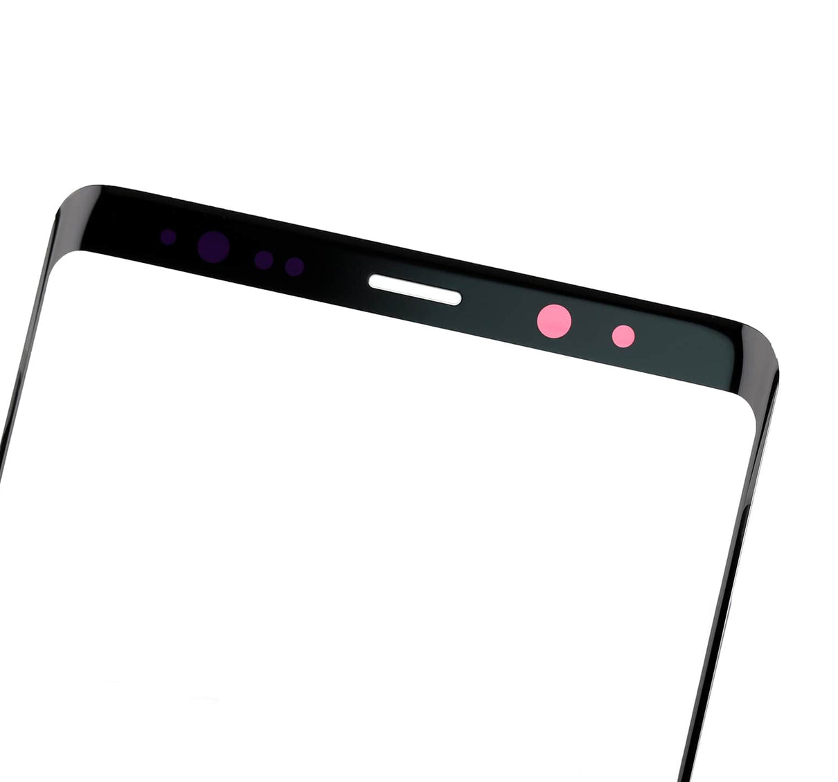 Front Glass With OCA Pre-Installed For Samsung Galaxy Note 8 (Black) (125 um)