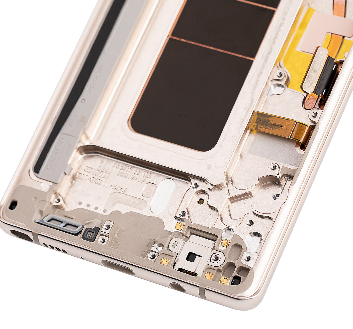 OLED Assembly With Frame For Samsung Galaxy Note 8 (Refurbished) (Maple Gold)