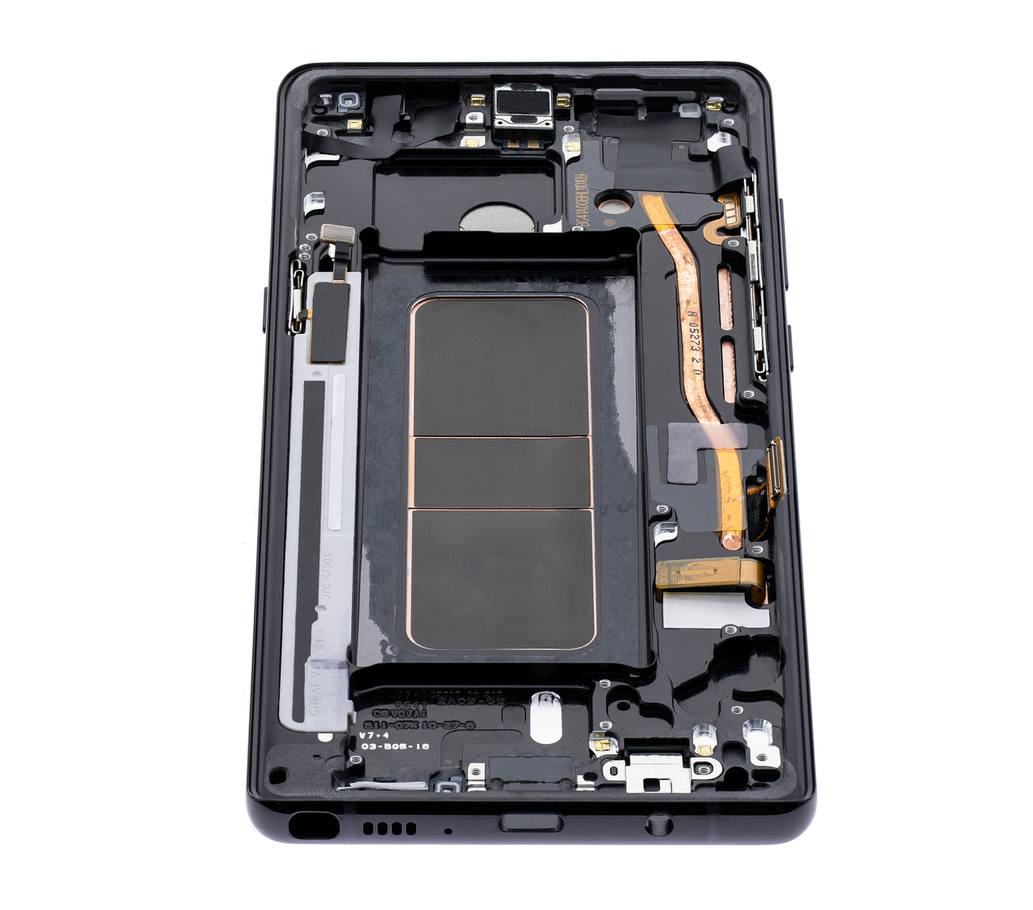 OLED Assembly With Frame For Samsung Galaxy Note 8 (Refurbished) (Midnight Black)