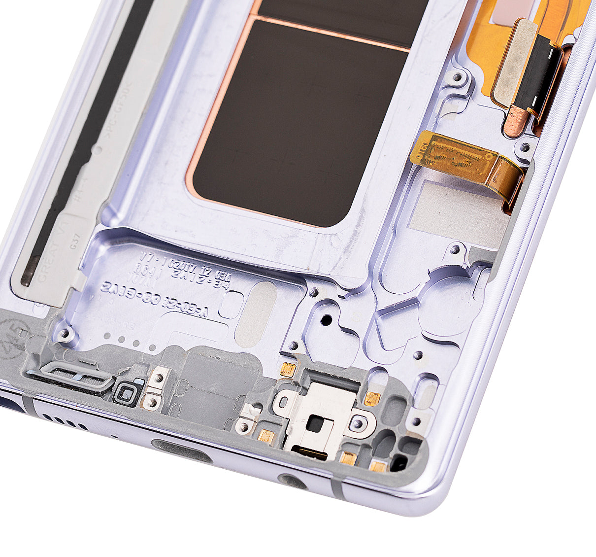 OLED Assembly With Frame For Samsung Galaxy Note 8 (Refurbished) (Orchid Gray)