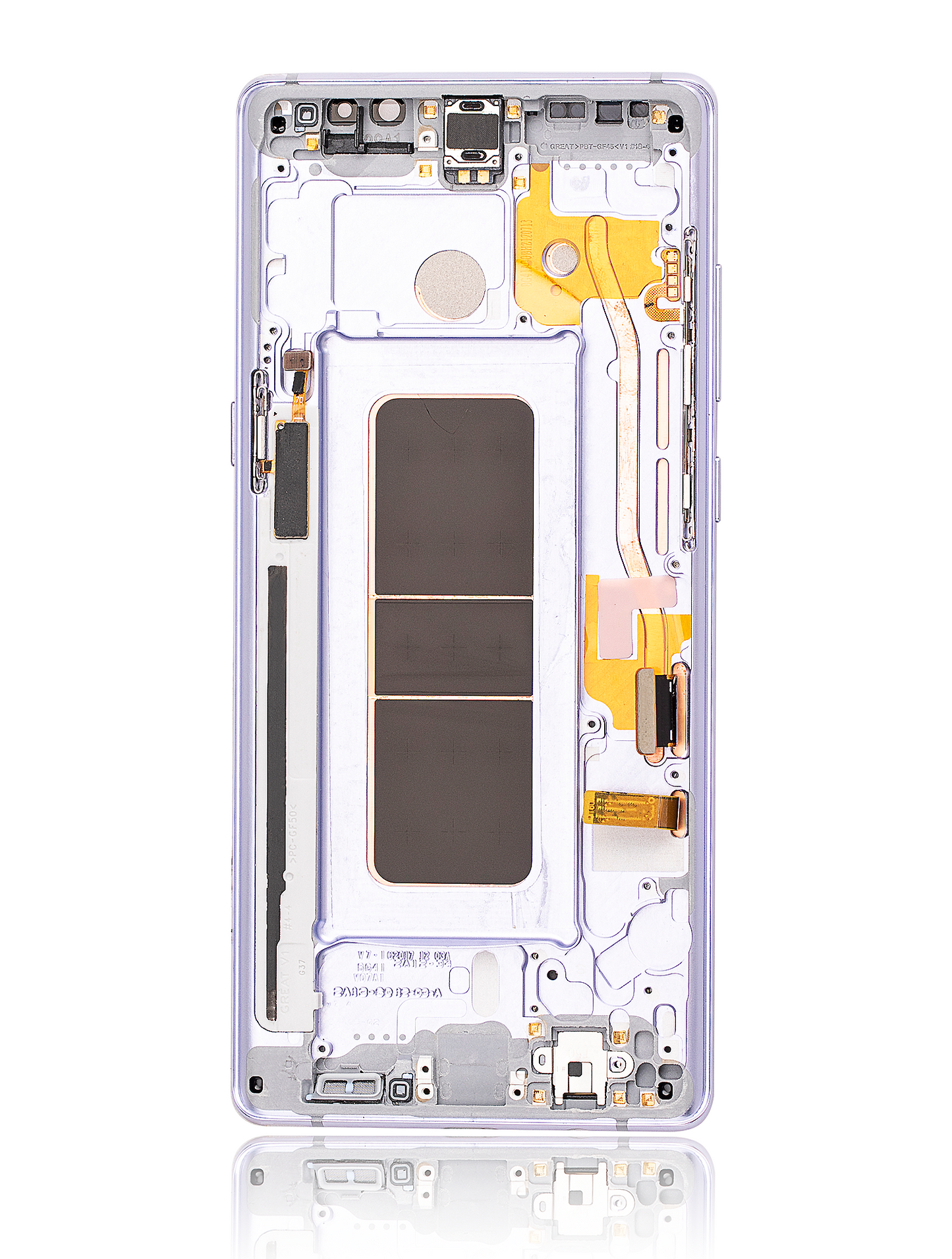 OLED Assembly With Frame For Samsung Galaxy Note 8 (Refurbished) (Orchid Gray)