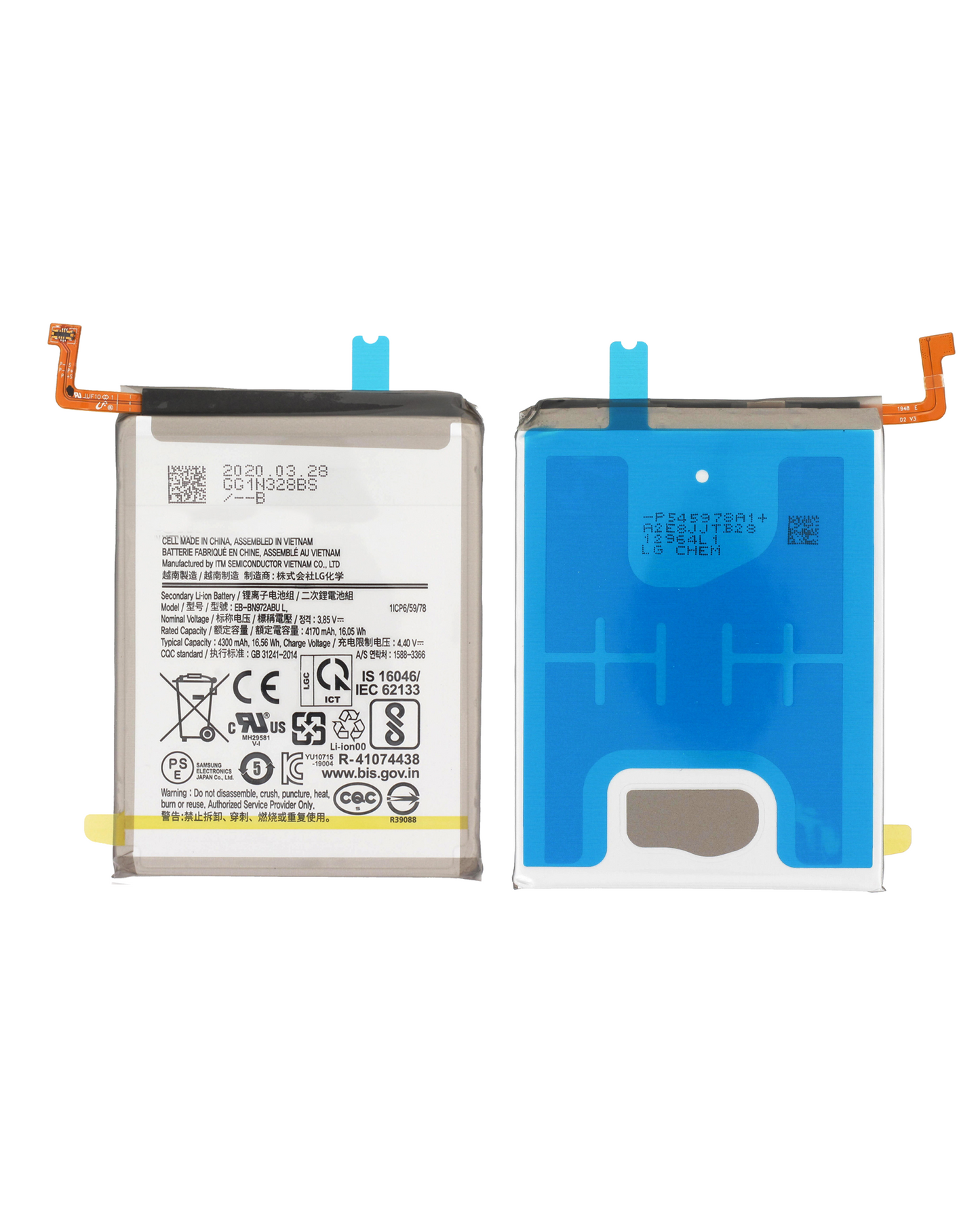 Replacement Battery For Samsung Galaxy Note 10 Plus (Service Pack)