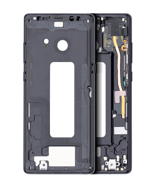 Mid-Frame Housing For Samsung Galaxy Note 8 (With Small Parts) (Midnight Black)