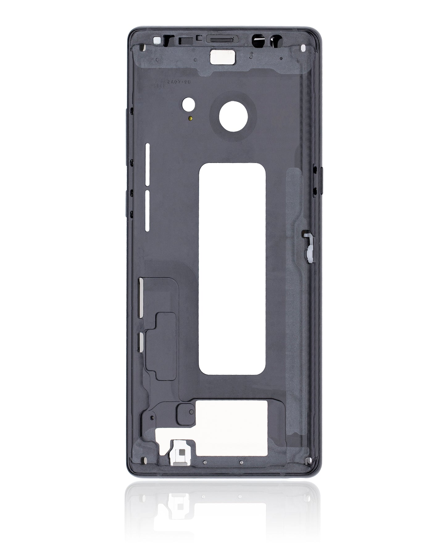 Mid-Frame Housing For Samsung Galaxy Note 8 (With Small Parts) (Midnight Black)