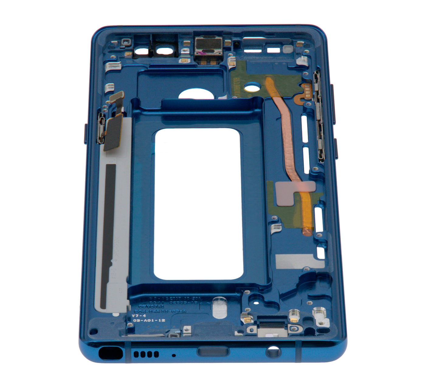 Mid-Frame Housing For Samsung Galaxy Note 8 (With Small Parts) (Deep Sea Blue)
