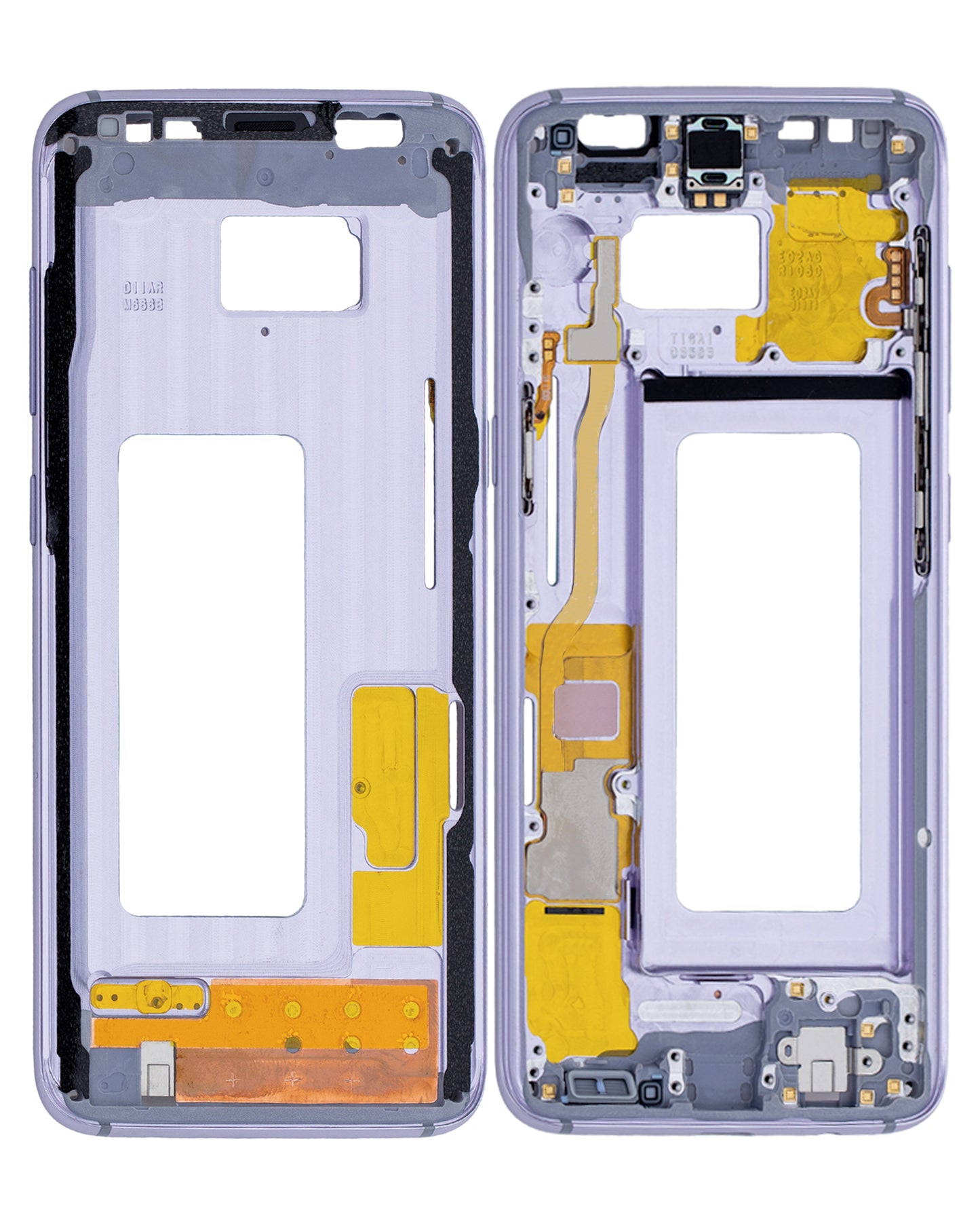 Mid-Frame Housing For Samsung Galaxy S8 (With Small Parts) (Orchid Gray / Violet)
