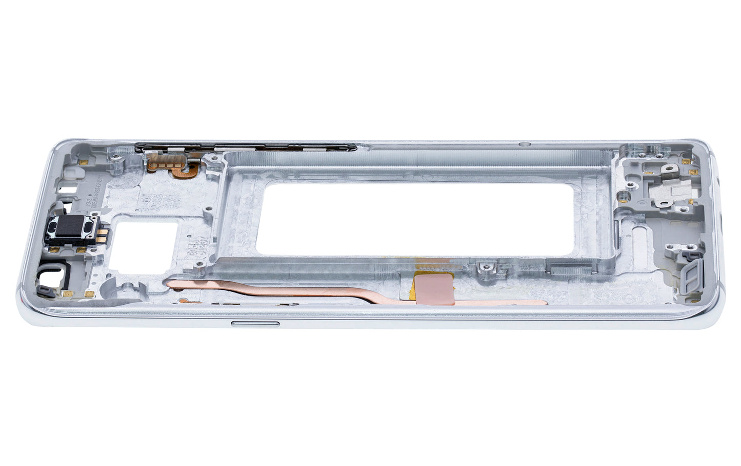 Mid-Frame Housing For Samsung Galaxy S8 (With Small Parts) (Arctic Silver)