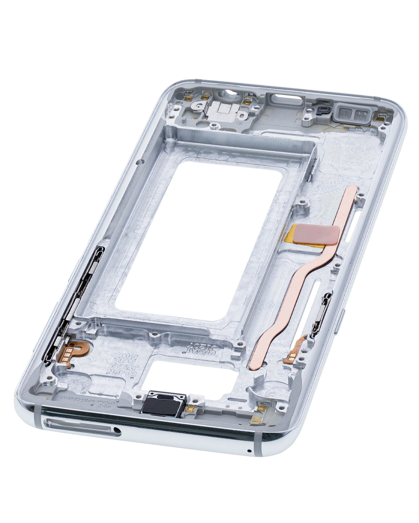 Mid-Frame Housing For Samsung Galaxy S8 (With Small Parts) (Arctic Silver)