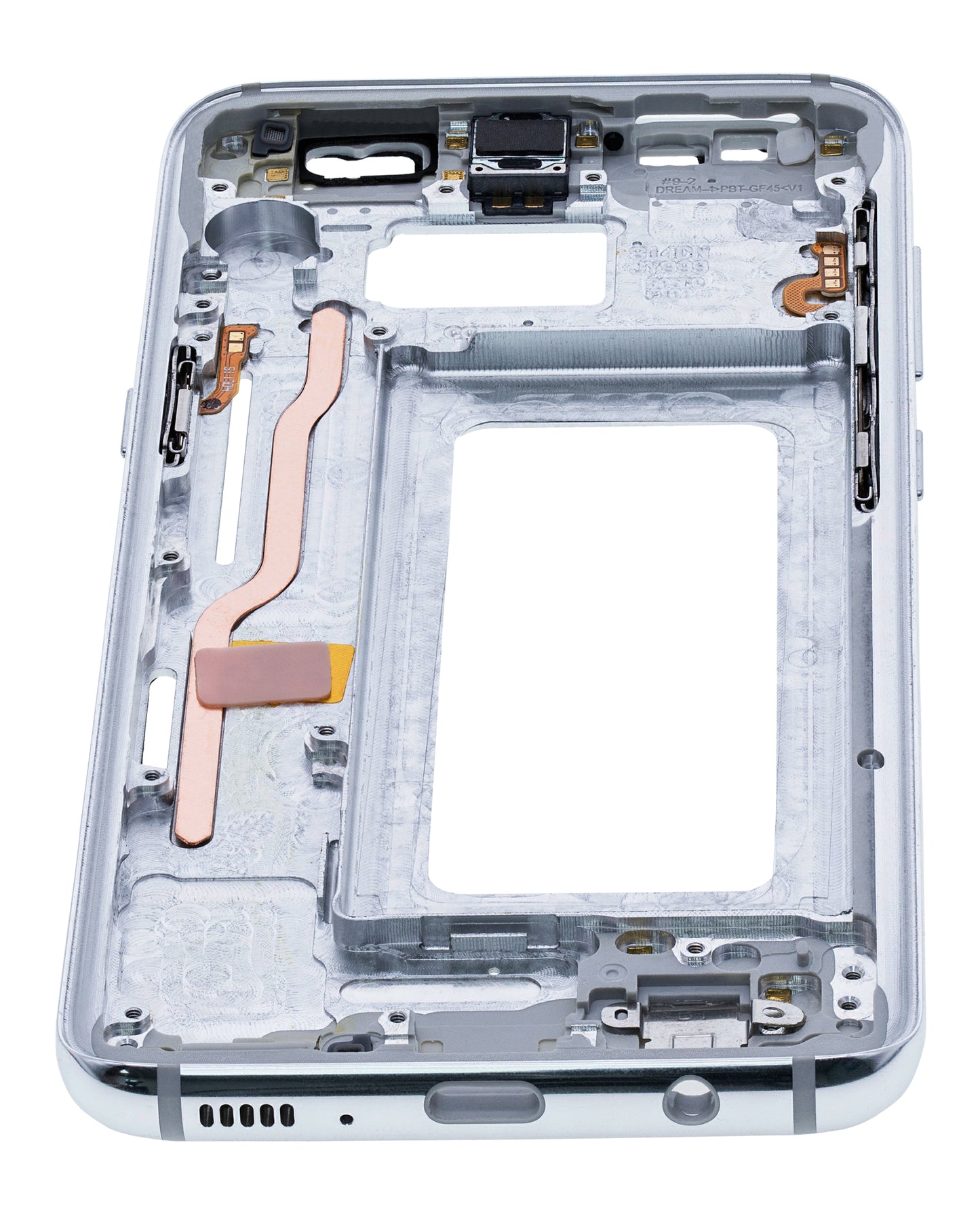 Mid-Frame Housing For Samsung Galaxy S8 (With Small Parts) (Arctic Silver)