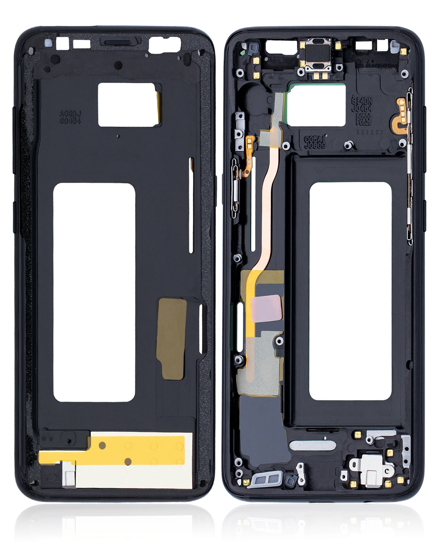 Mid-Frame Housing For Samsung Galaxy S8 (With Small Parts) (Midnight Black)