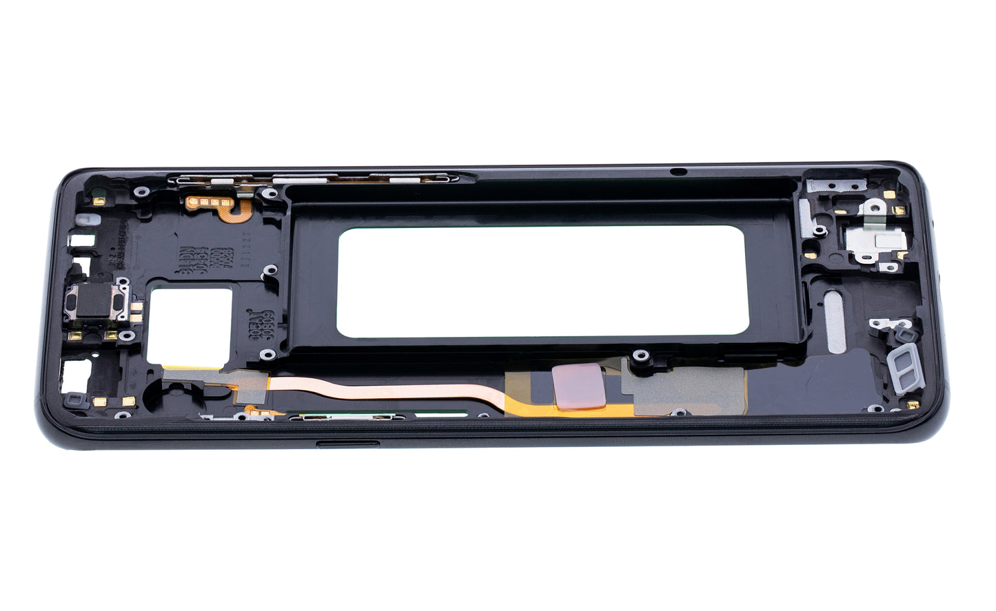 Mid-Frame Housing For Samsung Galaxy S8 (With Small Parts) (Midnight Black)