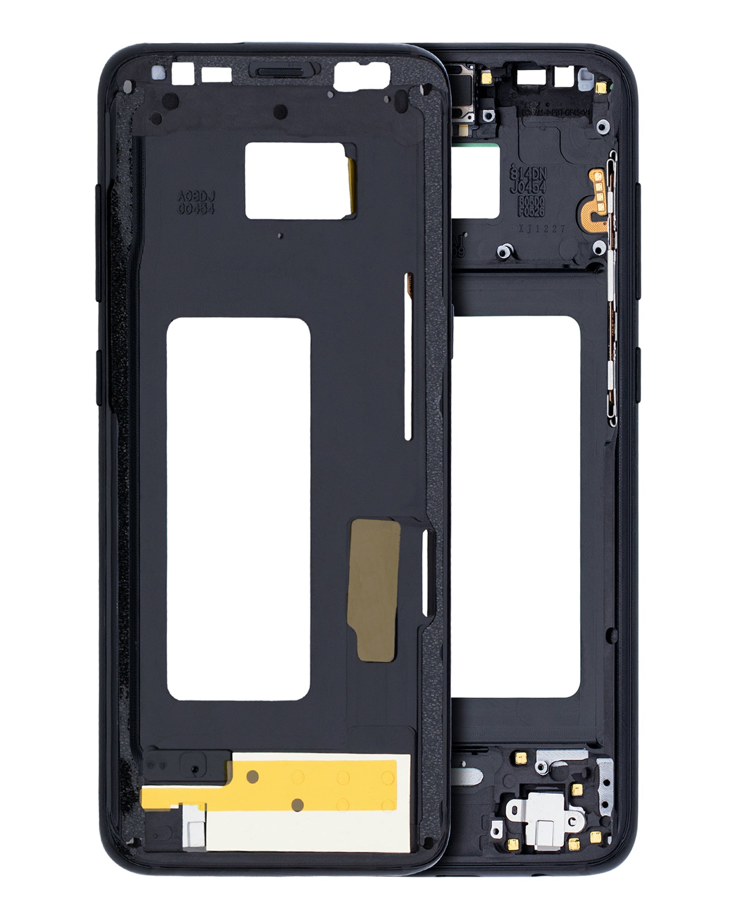 Mid-Frame Housing For Samsung Galaxy S8 (With Small Parts) (Midnight Black)