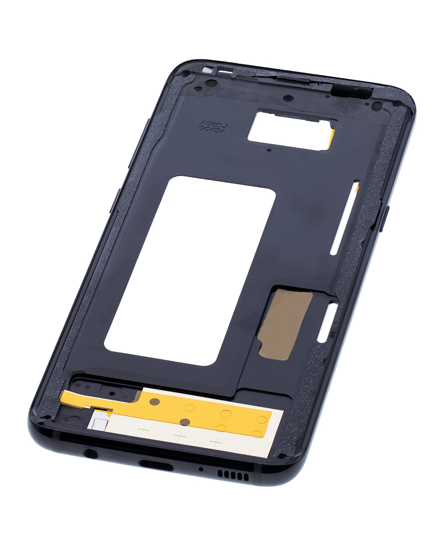Mid-Frame Housing For Samsung Galaxy S8 (With Small Parts) (Midnight Black)