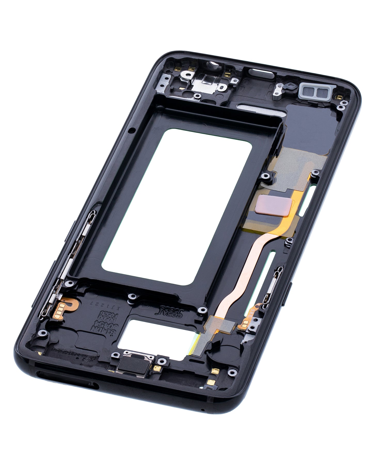 Mid-Frame Housing For Samsung Galaxy S8 (With Small Parts) (Midnight Black)