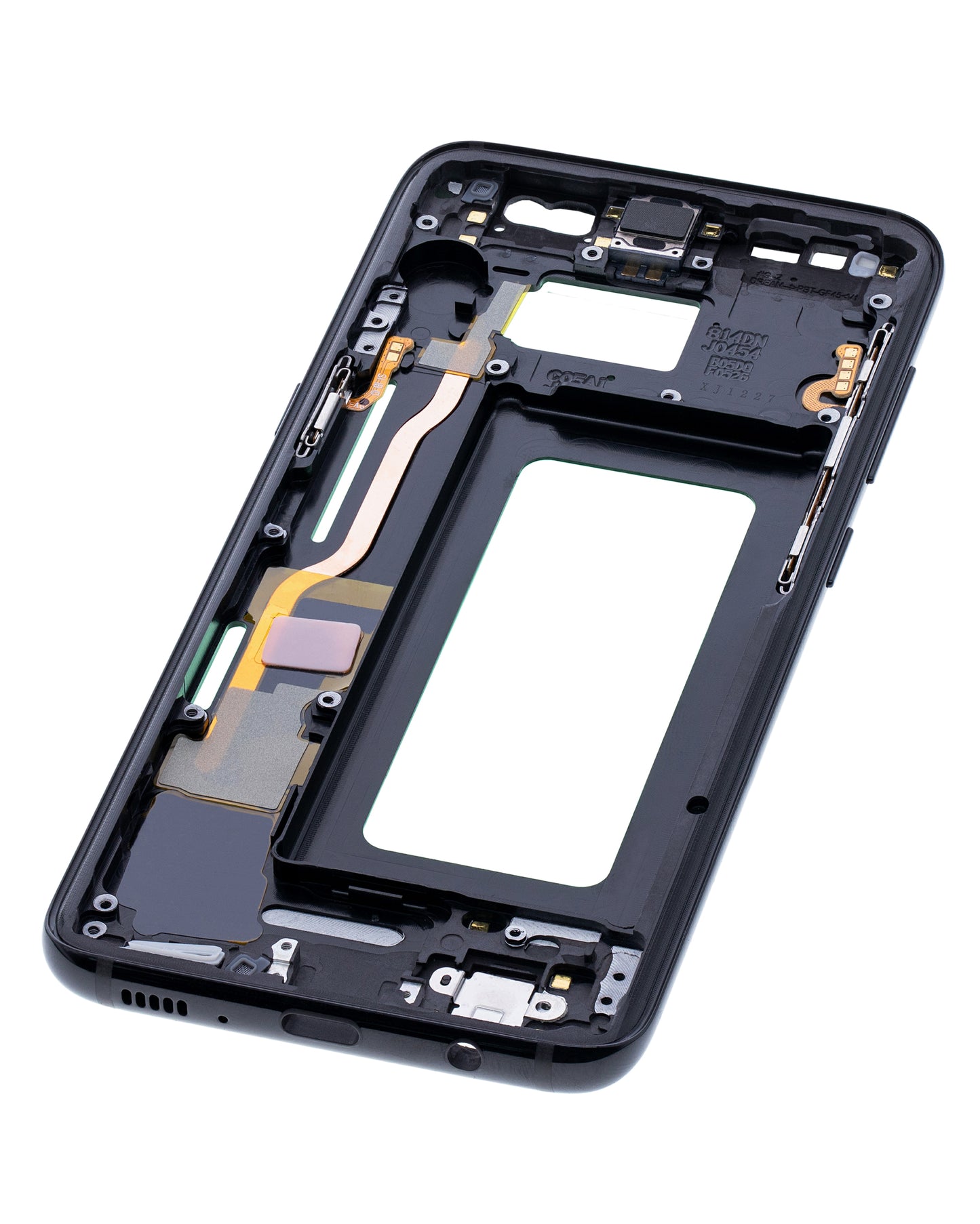 Mid-Frame Housing For Samsung Galaxy S8 (With Small Parts) (Midnight Black)