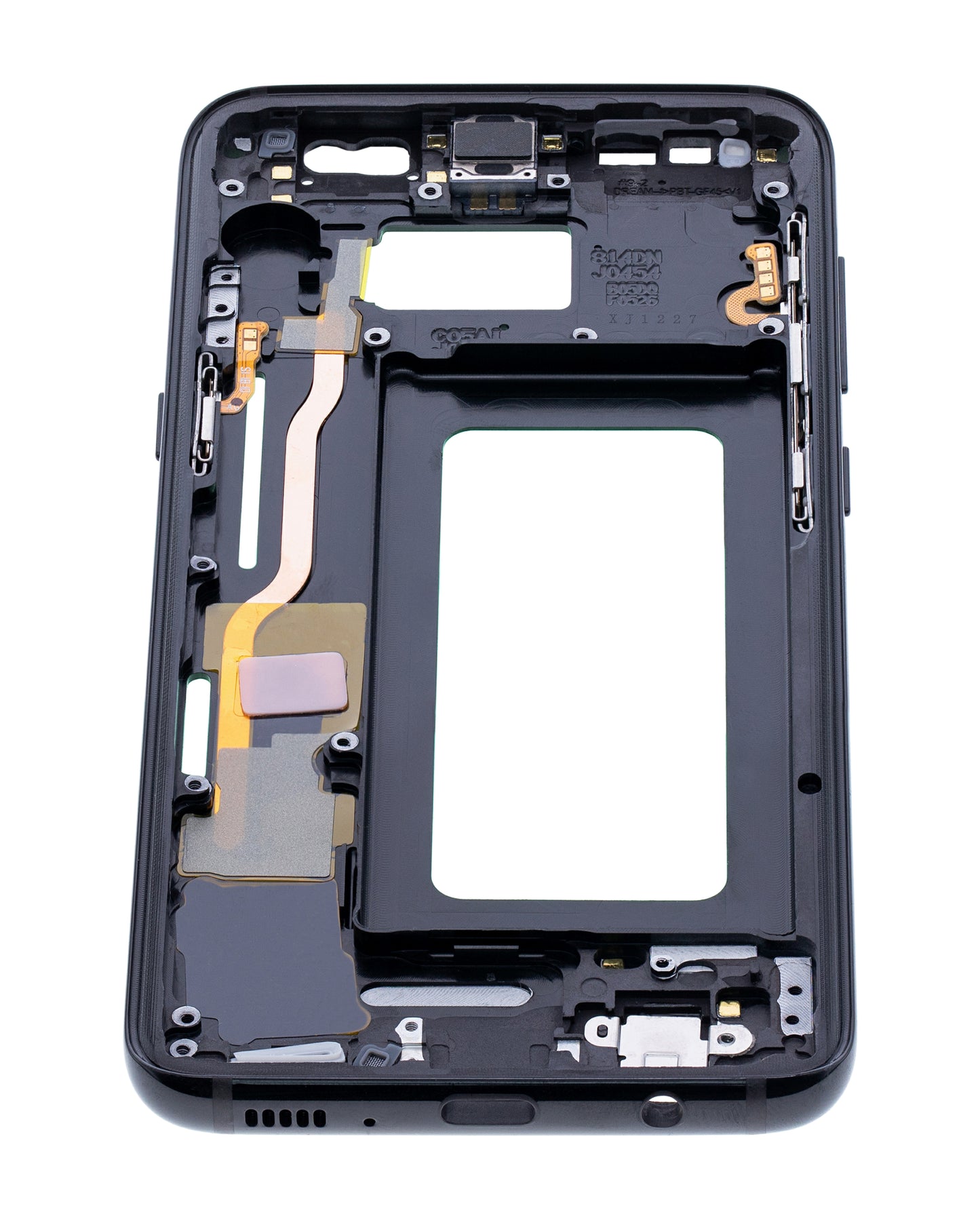 Mid-Frame Housing For Samsung Galaxy S8 (With Small Parts) (Midnight Black)