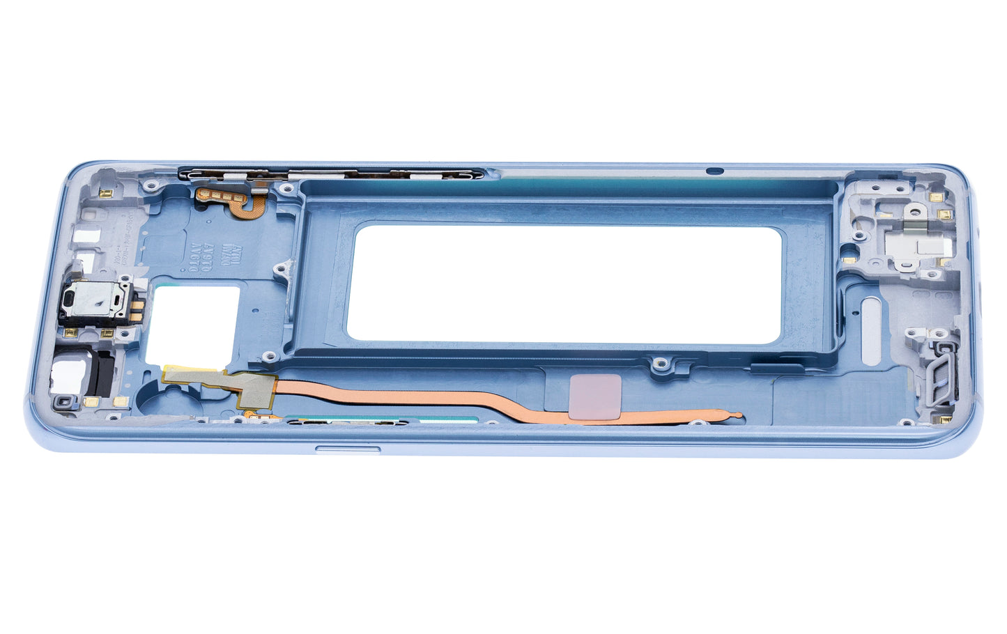 Mid-Frame Housing For Samsung Galaxy S8 (With Small Parts) (Coral Blue)