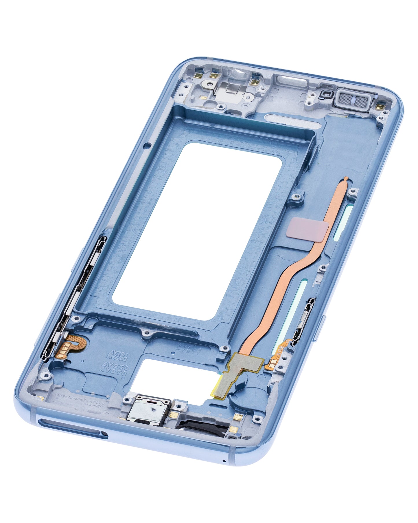 Mid-Frame Housing For Samsung Galaxy S8 (With Small Parts) (Coral Blue)