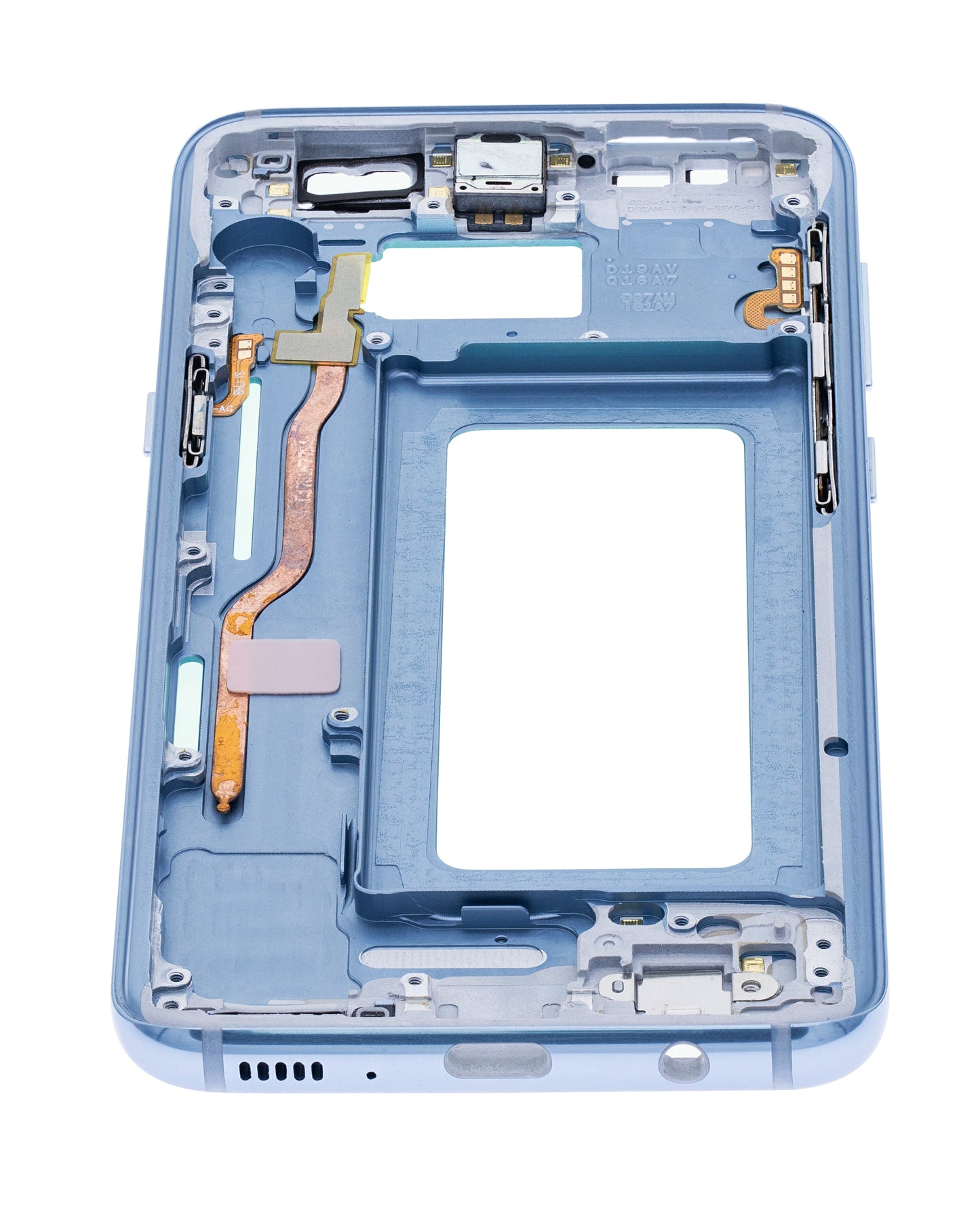 Mid-Frame Housing For Samsung Galaxy S8 (With Small Parts) (Coral Blue)