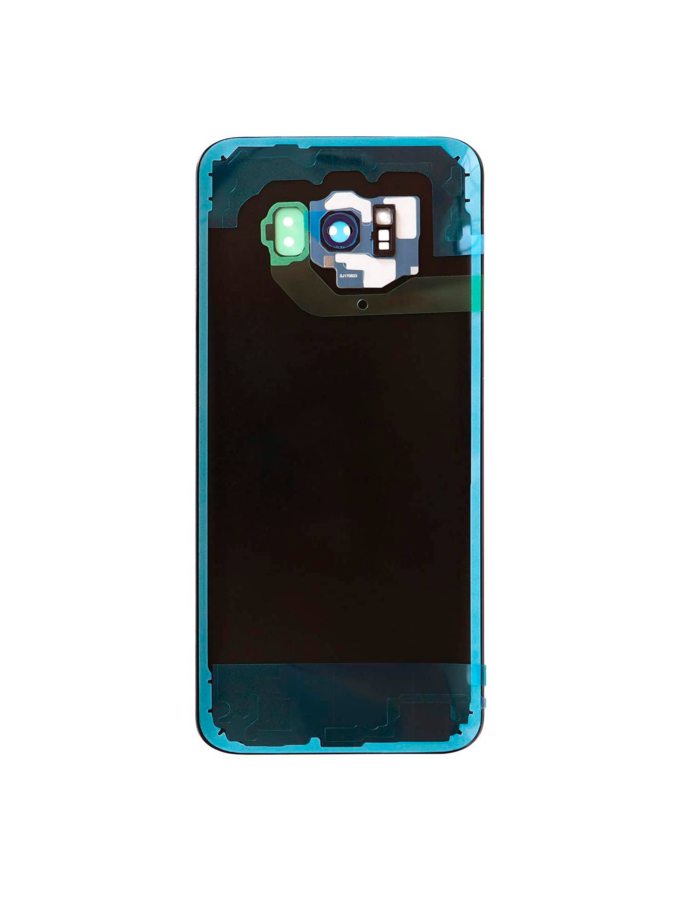 Back Cover Glass With Camera Lens For Samsung Galaxy S8 Plus (No Logo) (Aftermarket Plus) (Coral Blue)