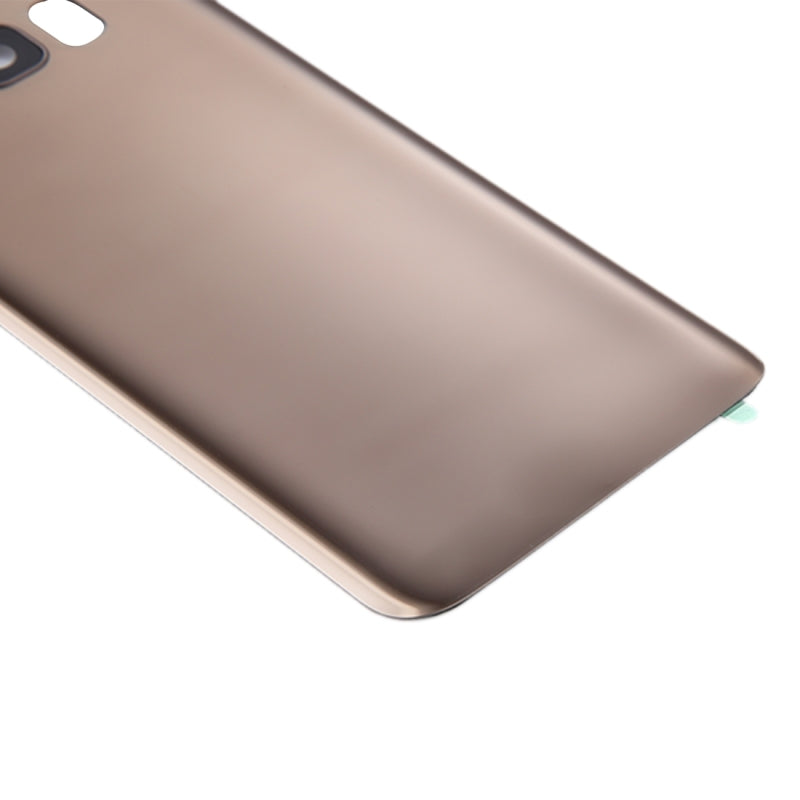Back Cover Glass With Camera Lens For Samsung Galaxy S8 (No Logo) (Aftermarket Plus) (Maple Gold)