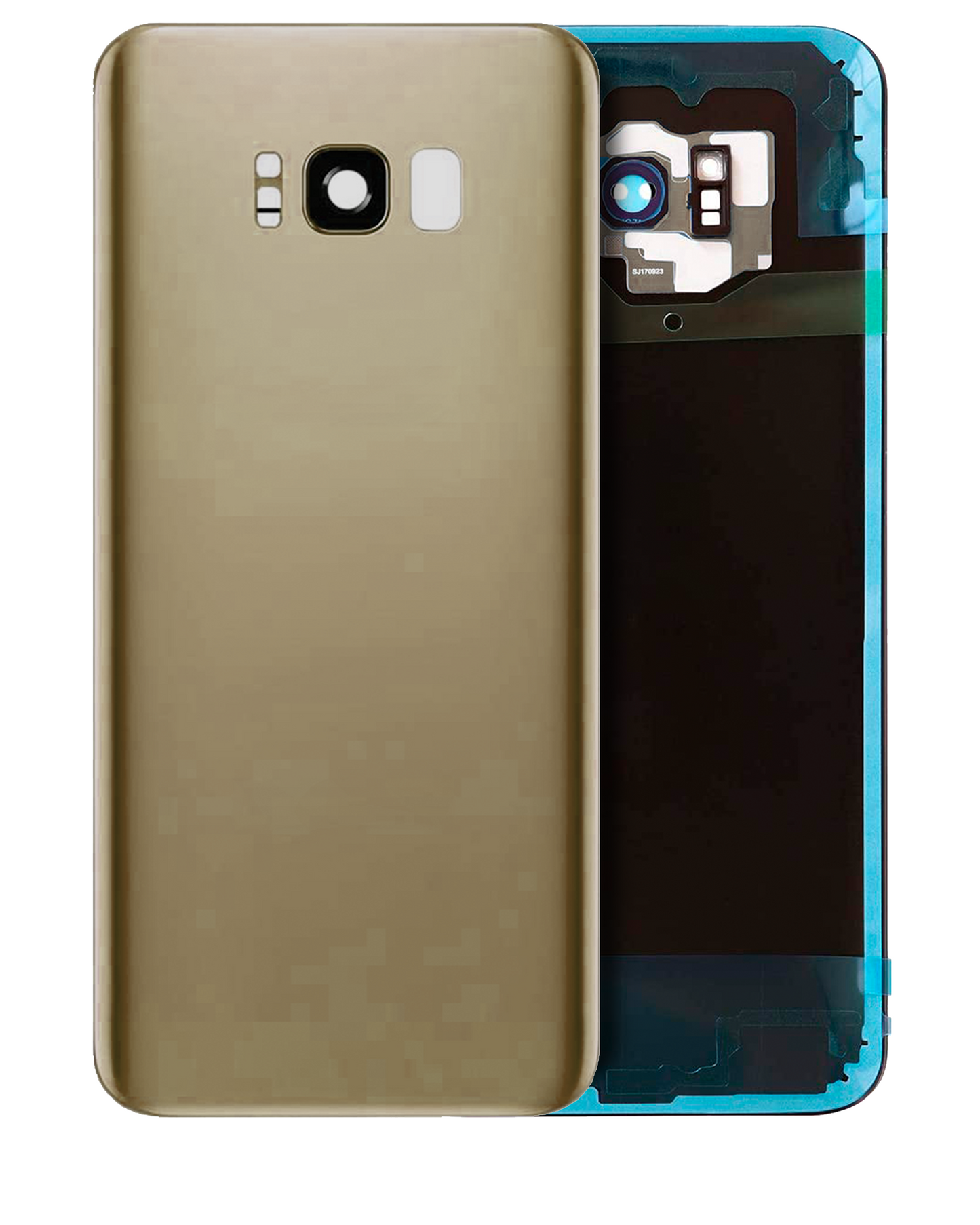 Back Cover Glass With Camera Lens For Samsung Galaxy S8 Plus (No Logo) (Aftermarket Plus) (Maple Gold)