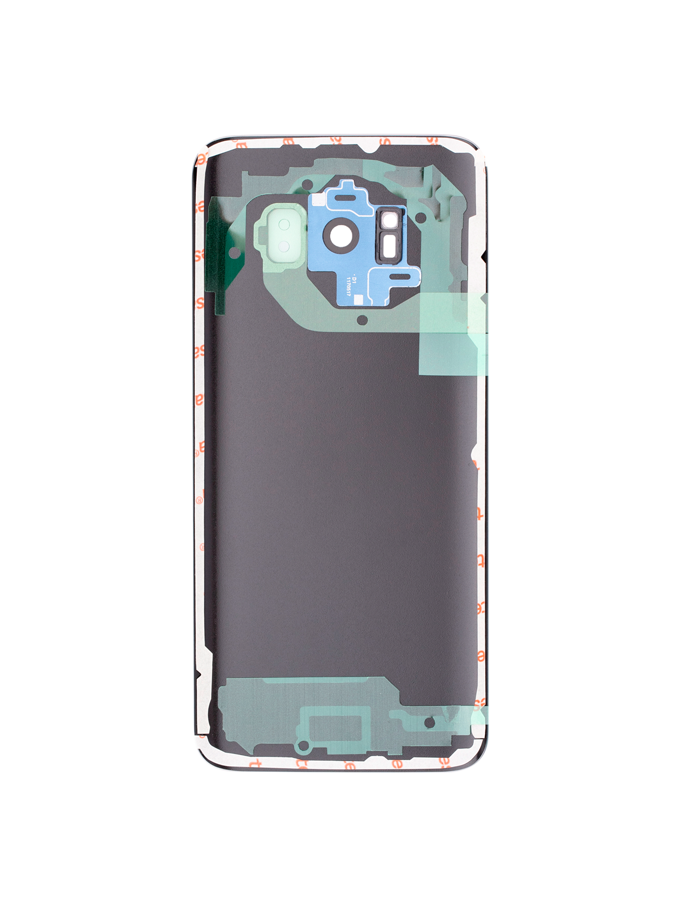 Back Cover Glass With Camera Lens For Samsung Galaxy S8 (No Logo) (Aftermarket Plus) (Coral Blue)