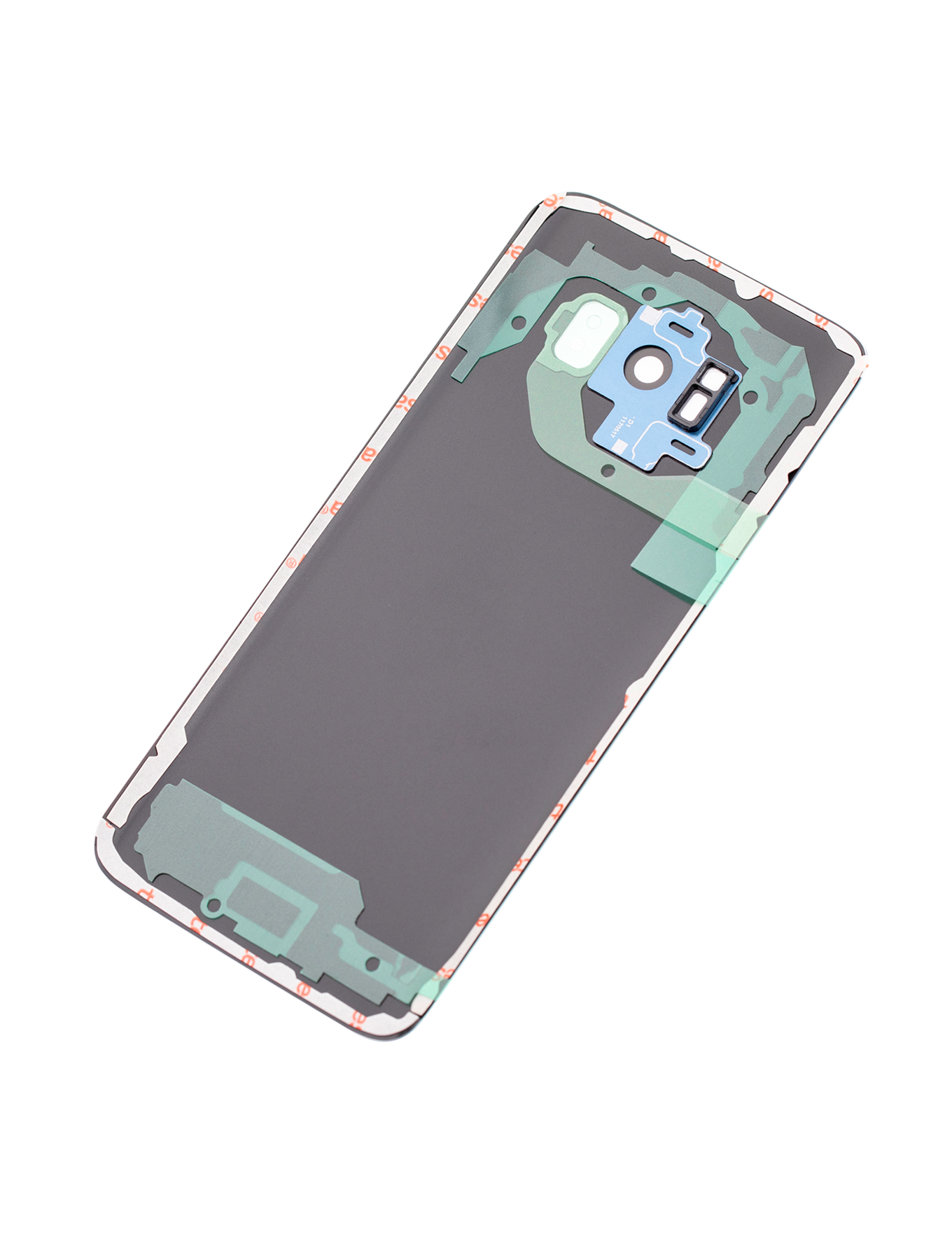 Back Cover Glass With Camera Lens For Samsung Galaxy S8 (No Logo) (Aftermarket Plus) (Coral Blue)