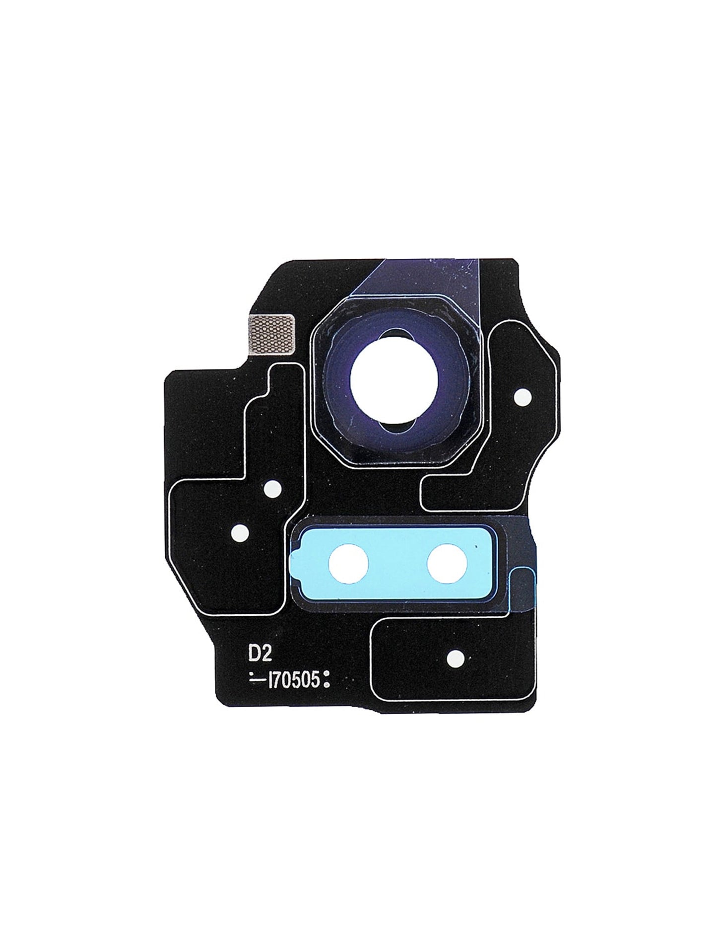 Back Camera Lens With Bezel Ring For Samsung Galaxy S8 Plus (Midnight Black)