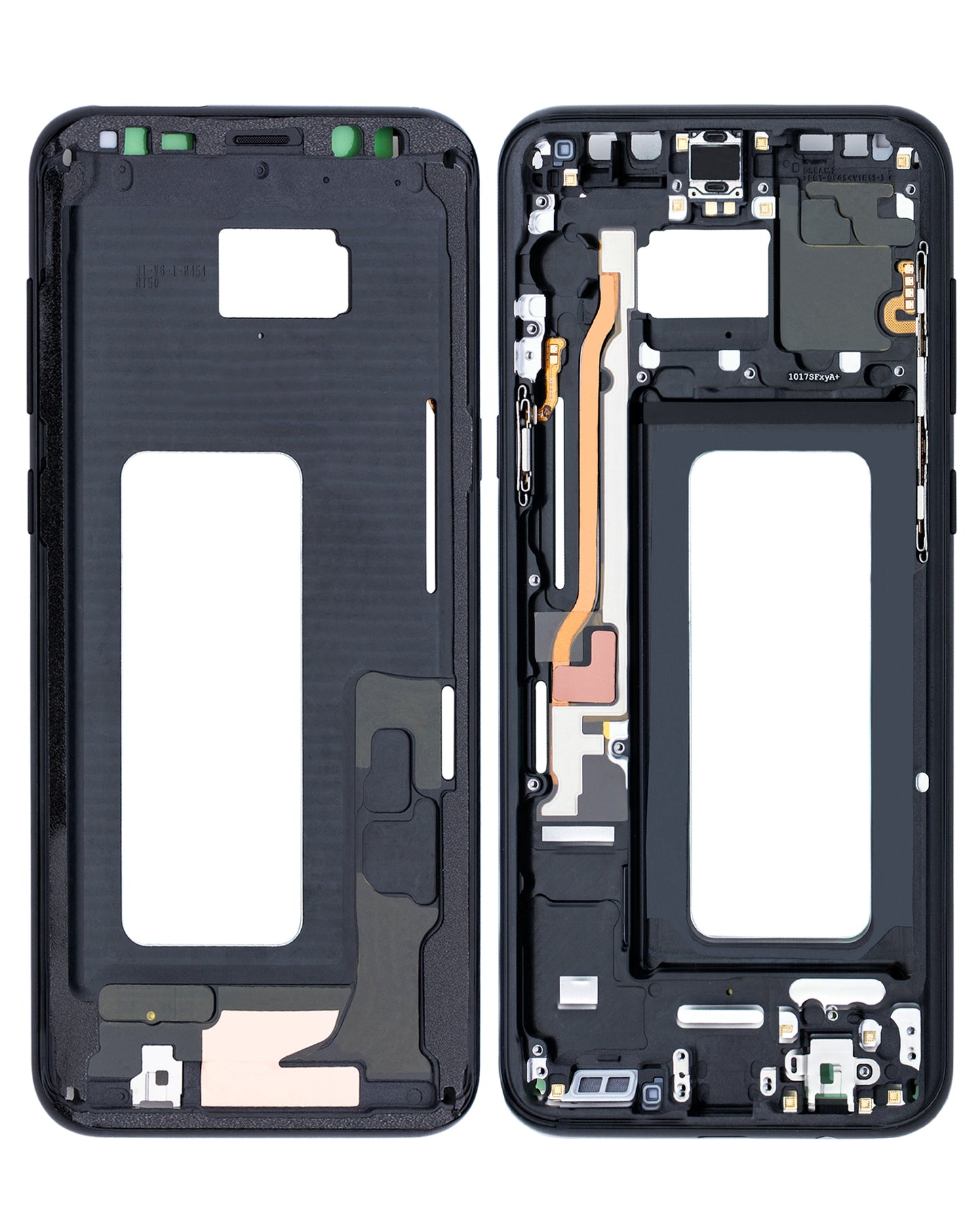 Mid-Frame Housing For Samsung Galaxy S8 Plus (With Small Parts) (Midnight Black)