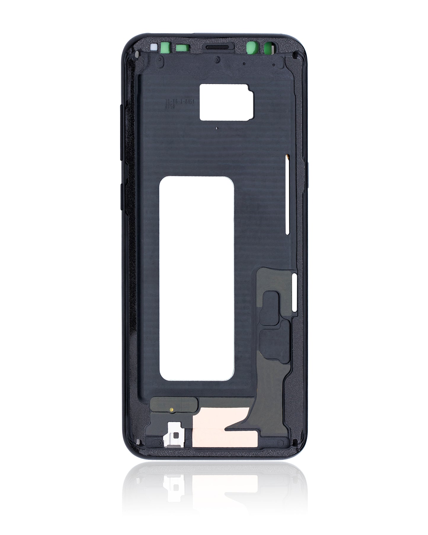 Mid-Frame Housing For Samsung Galaxy S8 Plus (With Small Parts) (Midnight Black)