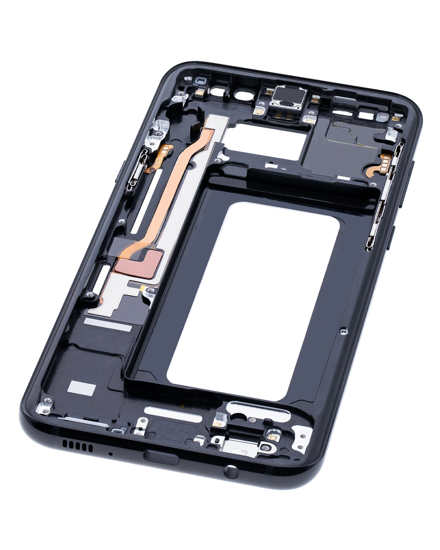 Mid-Frame Housing For Samsung Galaxy S8 Plus (With Small Parts) (Midnight Black)